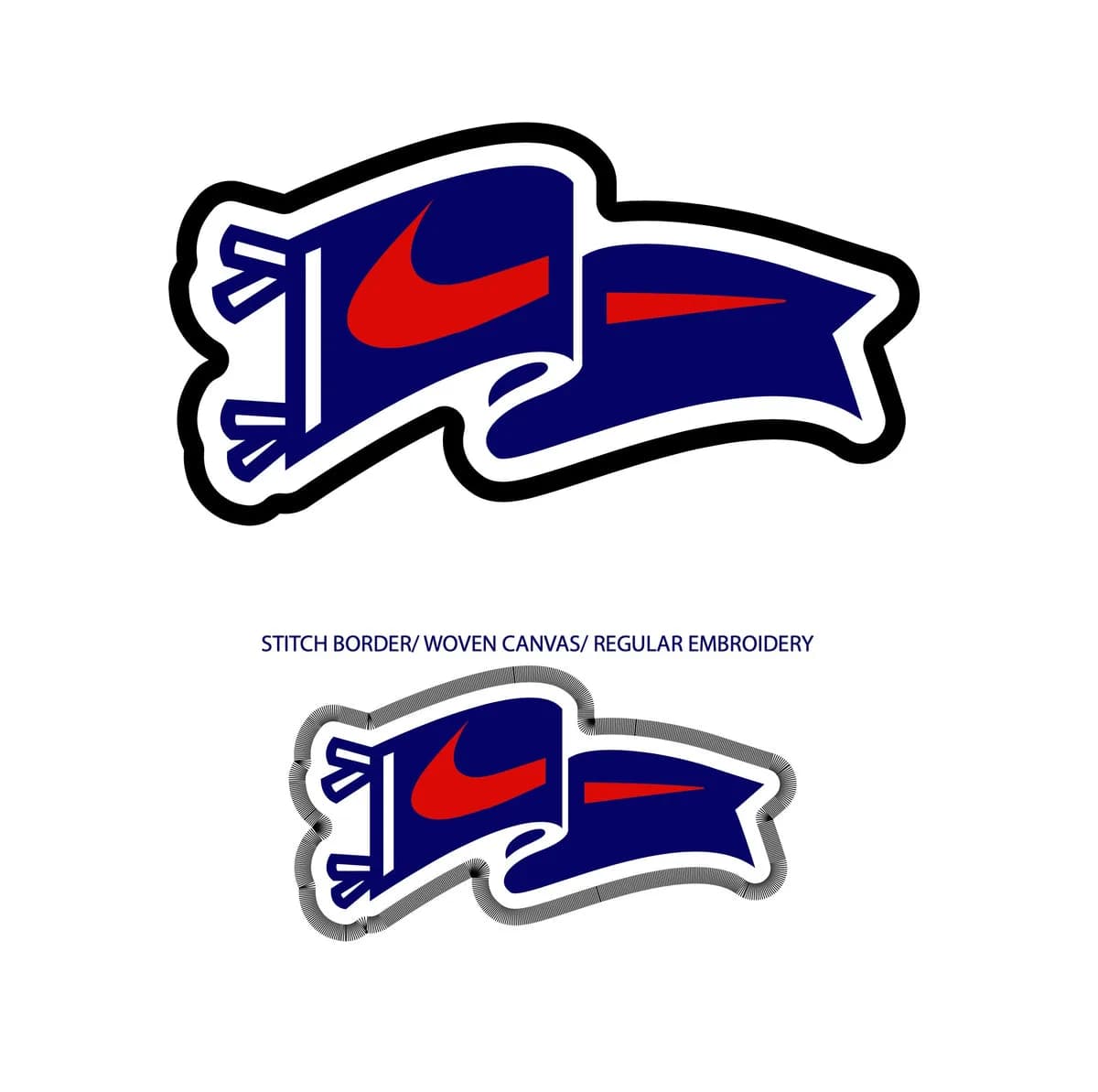 Nike — Embroidery Study