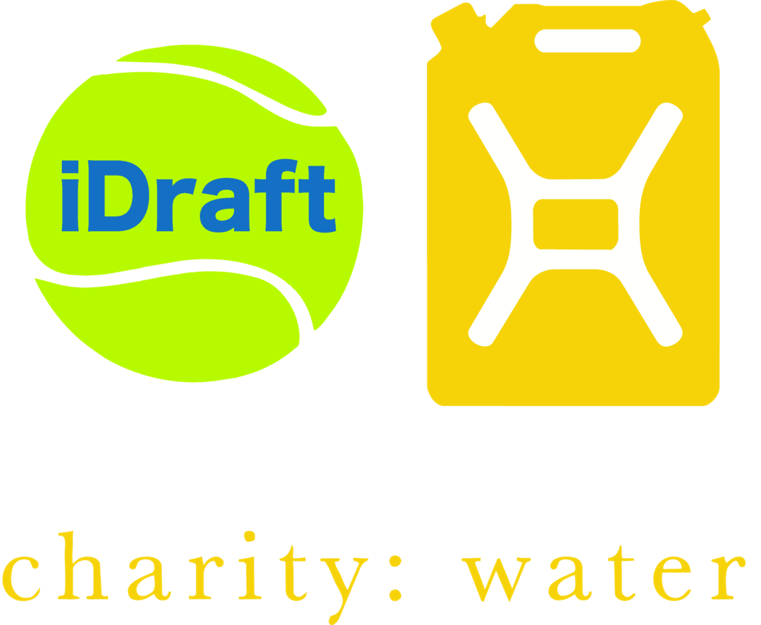 iDraft × charity: water partnership lockup